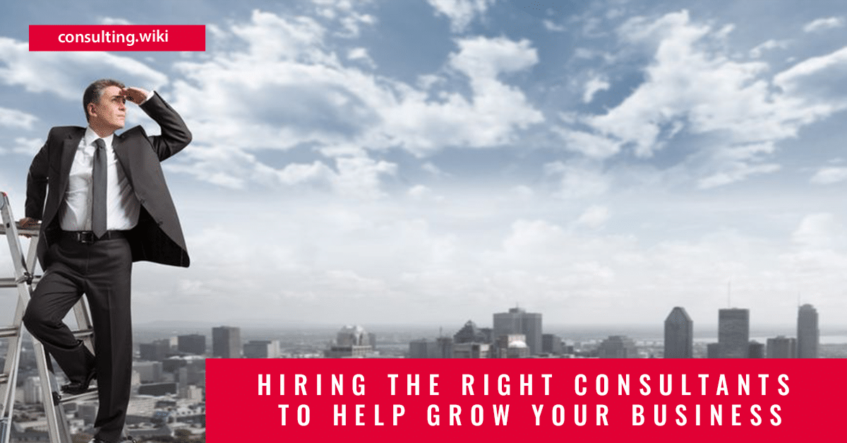 Hiring The Right Consultants To Help Grow Your Business