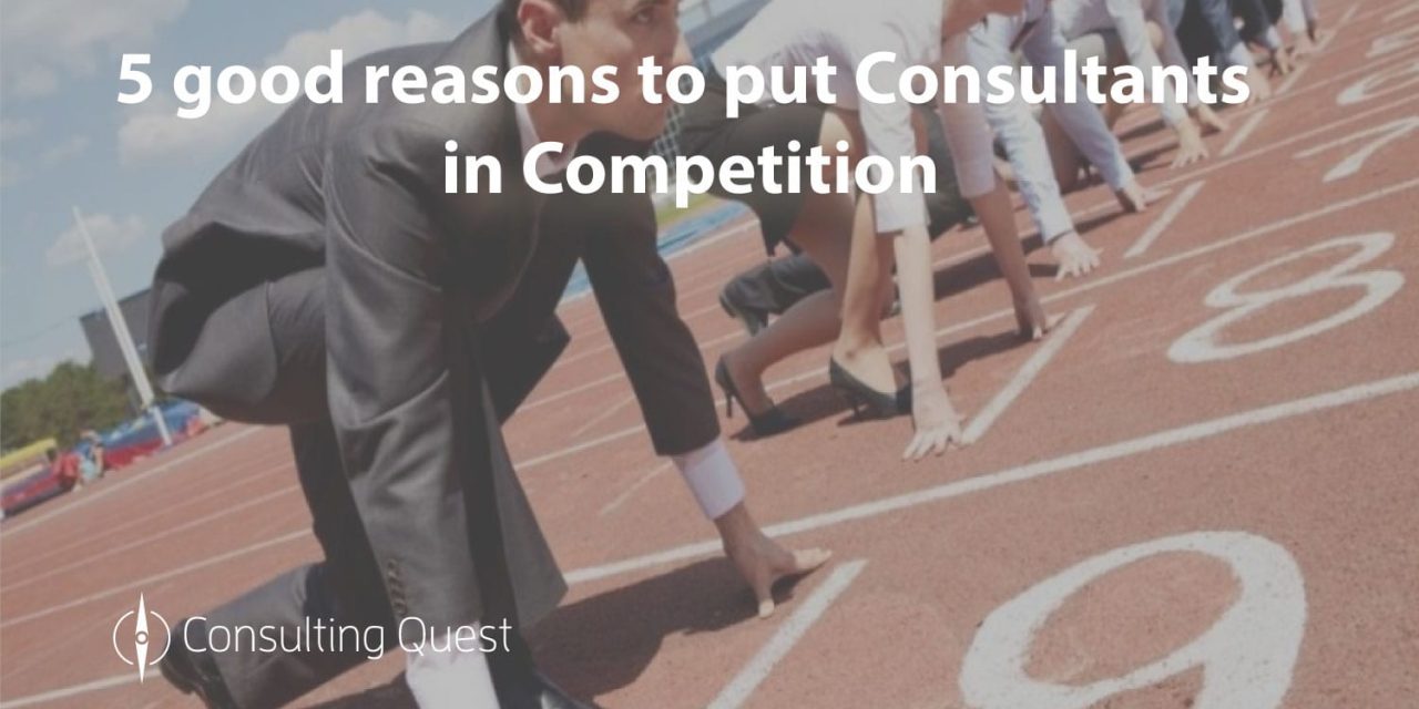 Why Put Consultants In Competition?
