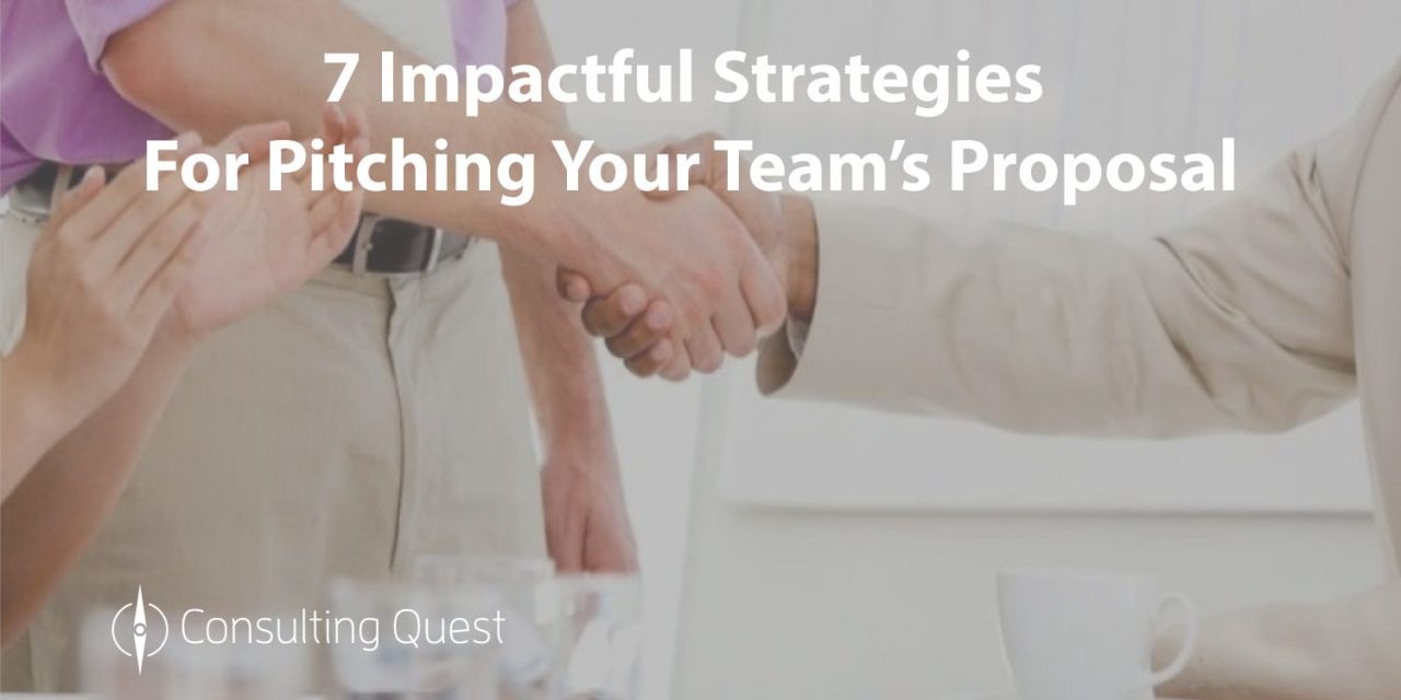 Learn the Secrets Behind a Successful Consulting Pitch