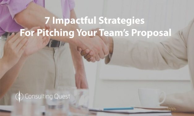 Learn the Secrets Behind a Successful Consulting Pitch