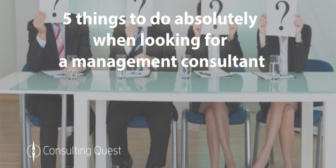 How to find the right Consultants for your Project?