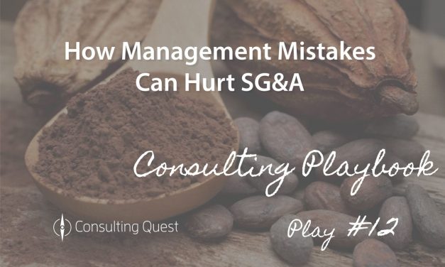 Consulting Playbook: A Smarter Growth Approach in Reducing SG&A Costs