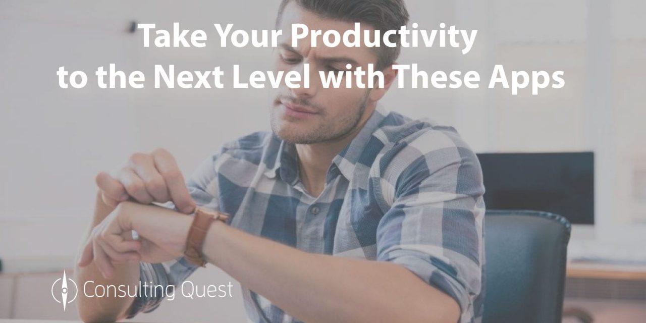 10 Productivity Apps to Get Your Work Done More Efficiently