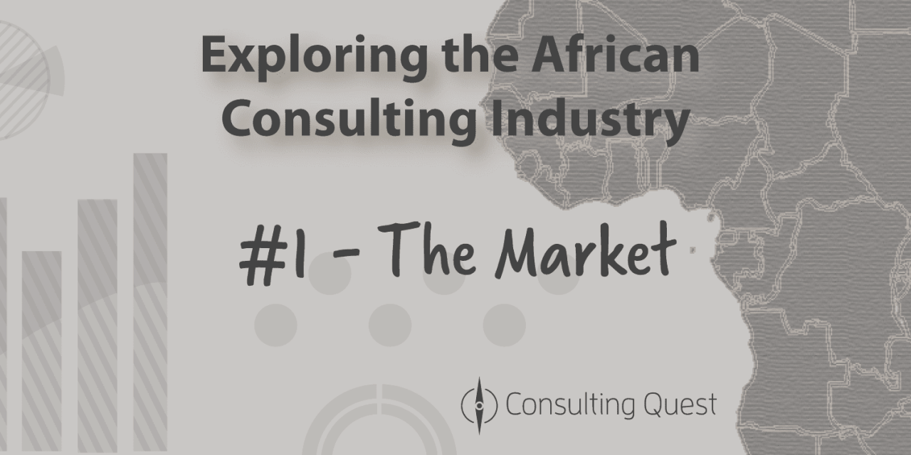 An African Consulting Market already significant and with huge Potential