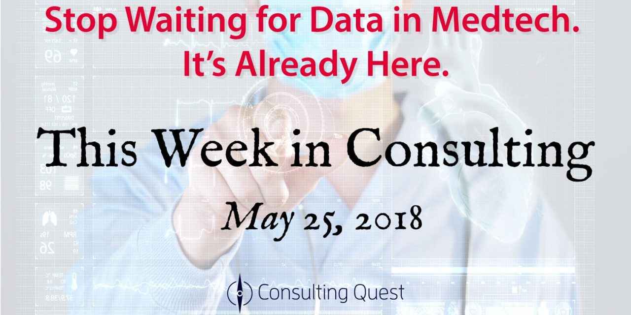 This Week in Consulting: Medtech Trends
