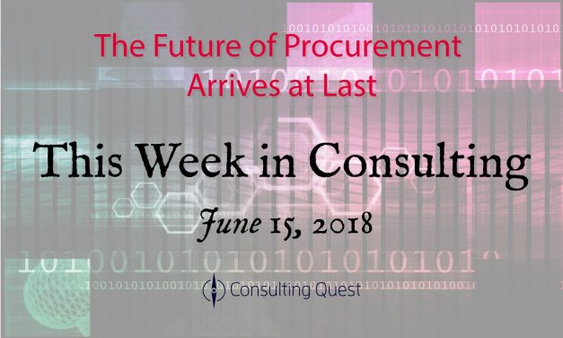 This Week in Consulting: The Next-Generation Procurement