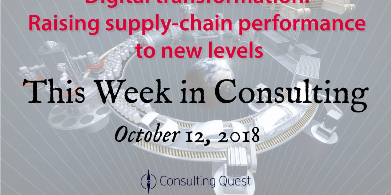 This Week in Consulting: Digital Transformation