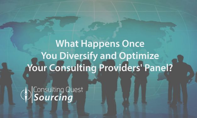 What Happens Once You Diversify and Optimize Your Consulting Providers’ Panel?