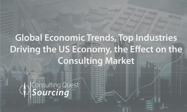 Global Economic Trends, Top Industries Driving the US Economy, the Effect on the Consulting Market
