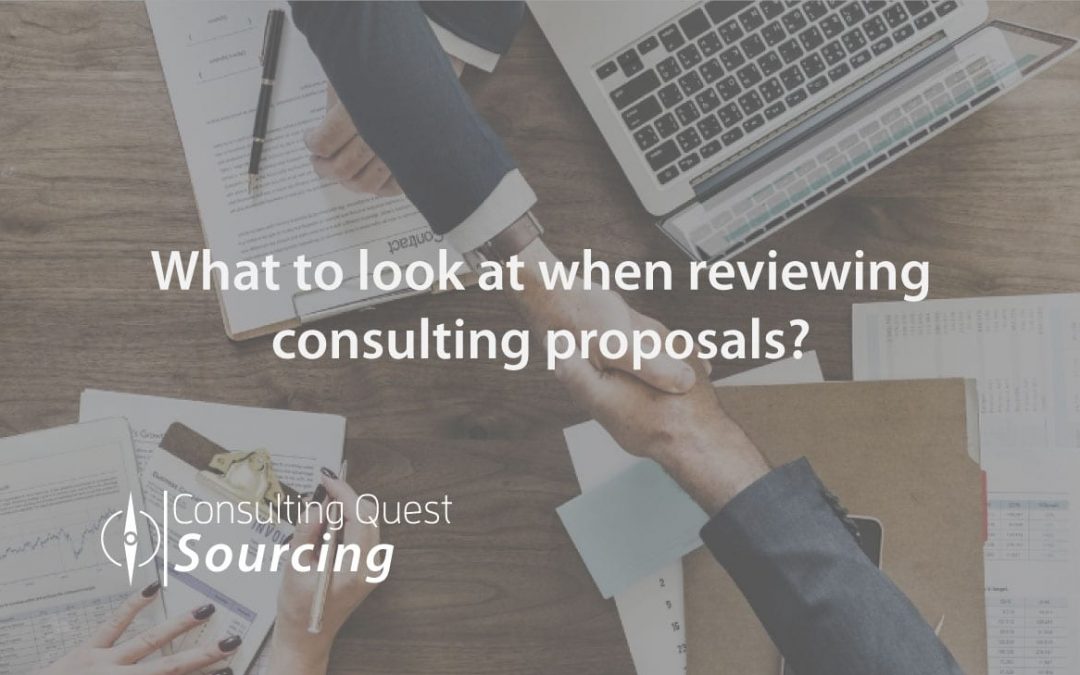 What to look at when reviewing consulting proposals? Your Top 17 Questions Answered.
