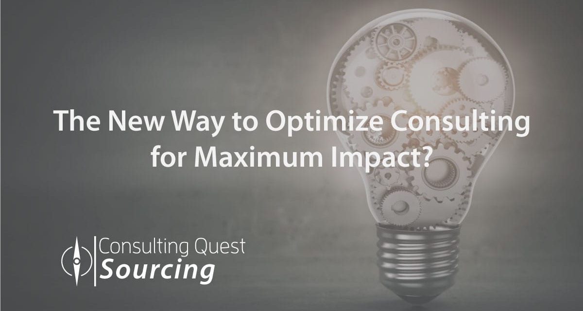 The New Way to Optimize Consulting for Maximum Impact – Key Points to Apply to Your Next Project  ( Five Wrong Approach Scenarios and How to Avoid Them?)