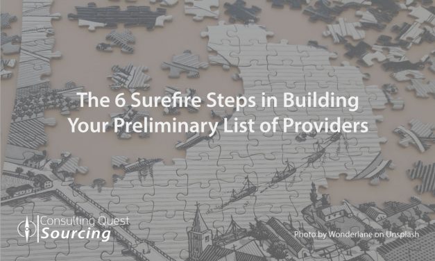 The 6 Surefire Steps in Building Your Preliminary List of Providers