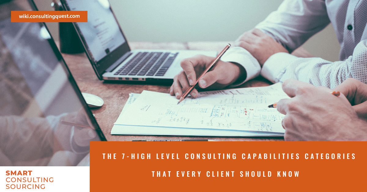 The 7-High Level Consulting Capabilities Categories That Every Client Should Know