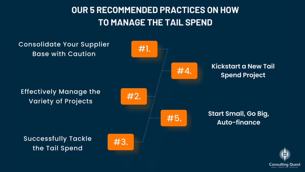 Our 5 recommended practices on how to manage the tail spend