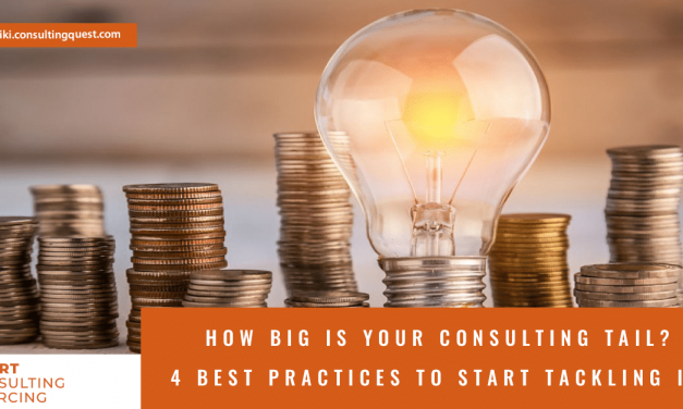 How big is your consulting Tail – 4 best practices to start tackling it