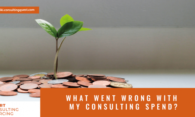 What went wrong with my consulting spend?