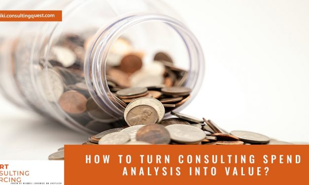 How to turn consulting spend analysis into value?