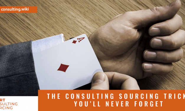The Consulting Sourcing Trick You’ll Never Forget