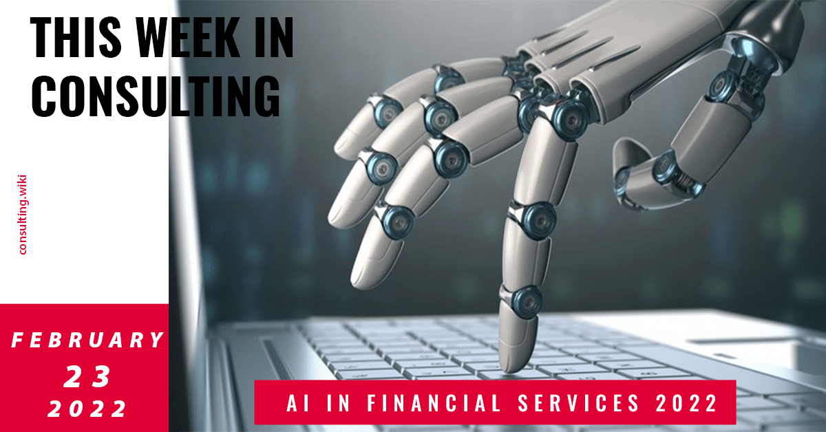 How AI is changing the game in financial services | This Week in Consulting
