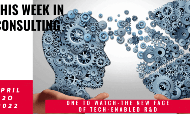R&D reinventing innovation to become future-ready | This Week in Consulting