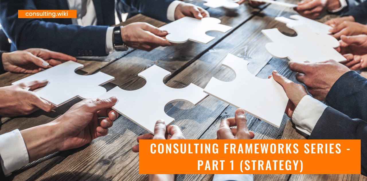 Consulting Frameworks Series: Strategy Frameworks (Part 1)