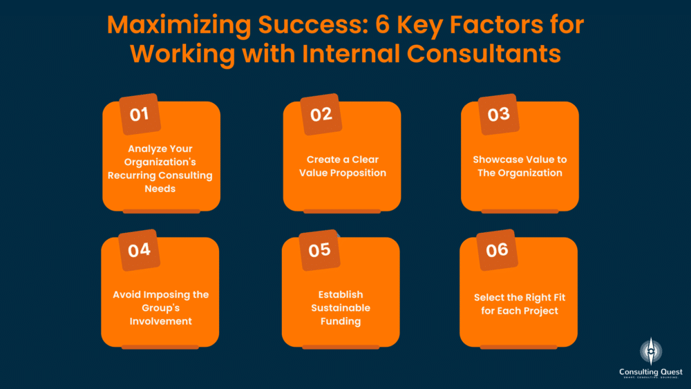 6 Key Factors for Working with Internal Consultants