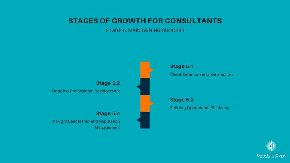 Stages of Growth for Consultants - Stage 5