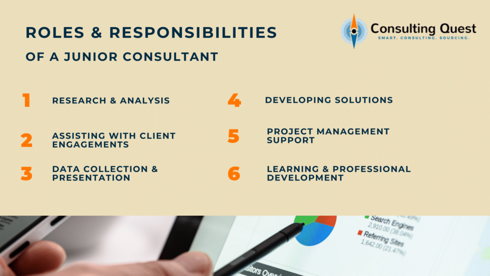 Roles and Responsibilities of a Junior Consultant