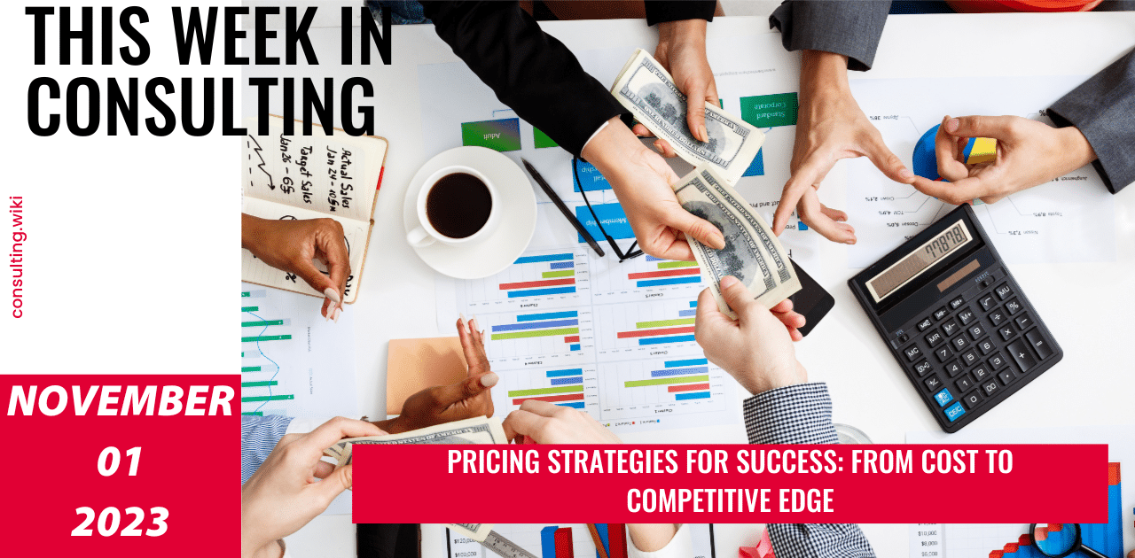 Innovations in Pricing and Margins Management  | This Week in Consulting
