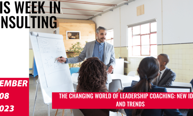 Inside the Executive Coaching Industry | This Week in Consulting