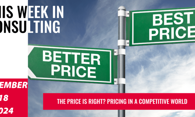 From Profit to Planet: Why Pricing is Everyone’s Business | This Week in Consulting